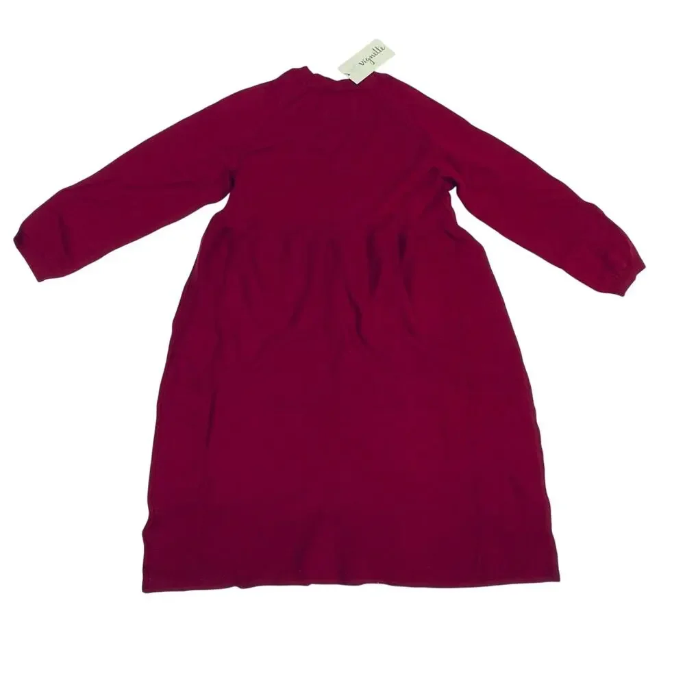 NWT Vignette 2y Burgundy Mimi Dress